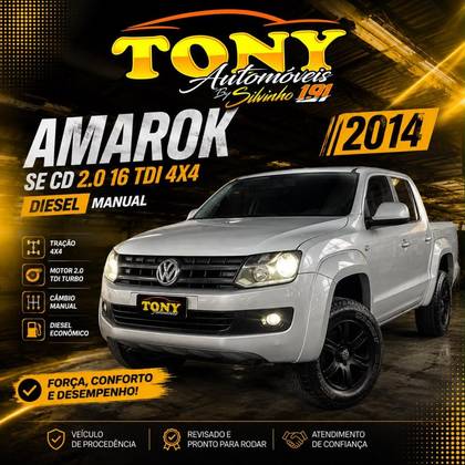 VOLKSWAGEN AMAROK 2.0 S 4X4 CD 16V TURBO INTERCOOLER DIESEL 4P MANUAL VOLKSWAGEN AMAROK 2.0 S 4X4 CD 16V TURBO INTERCOOLER DIESEL 4P MANUAL